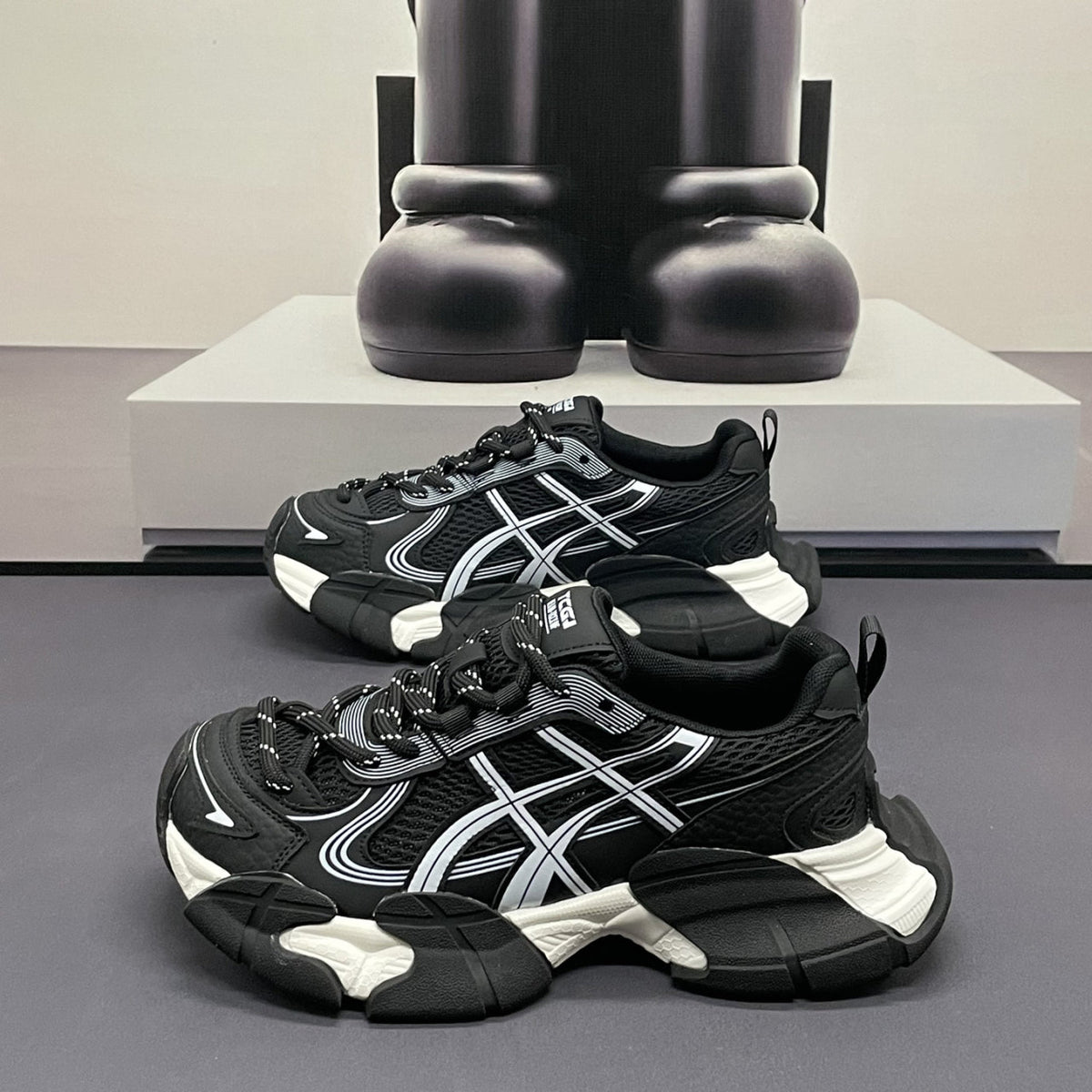 OG Daddy "Meme" Kicks breathable mesh dad sneakers for summer streetwear