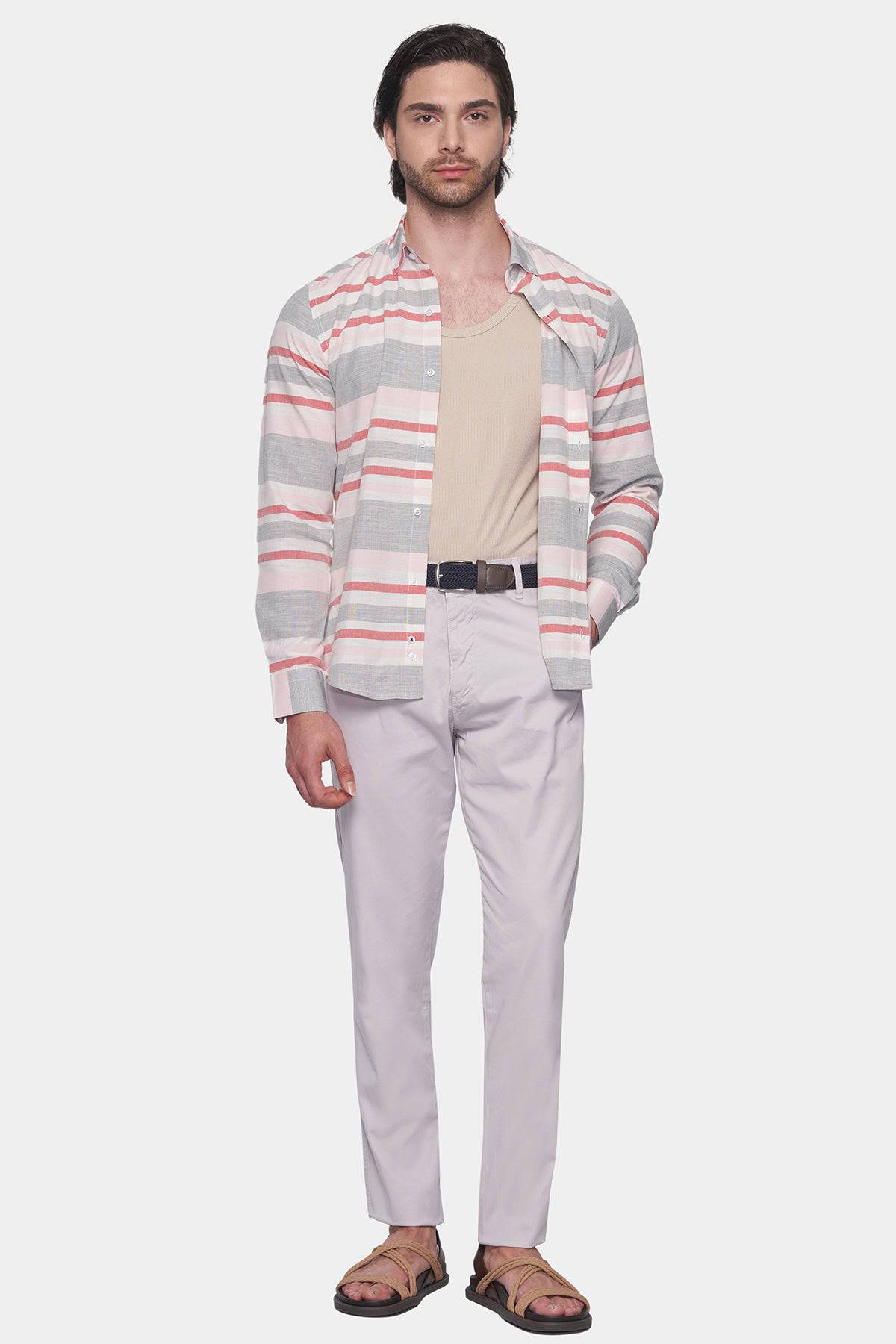 The Timeless Chino (Off White) Since Everyone Is Born With Different Proportions, These May Require Tailoring. The Fit Through the Leg Also Looks A Bit Slim to Me. Consider That Before Purchasing Please