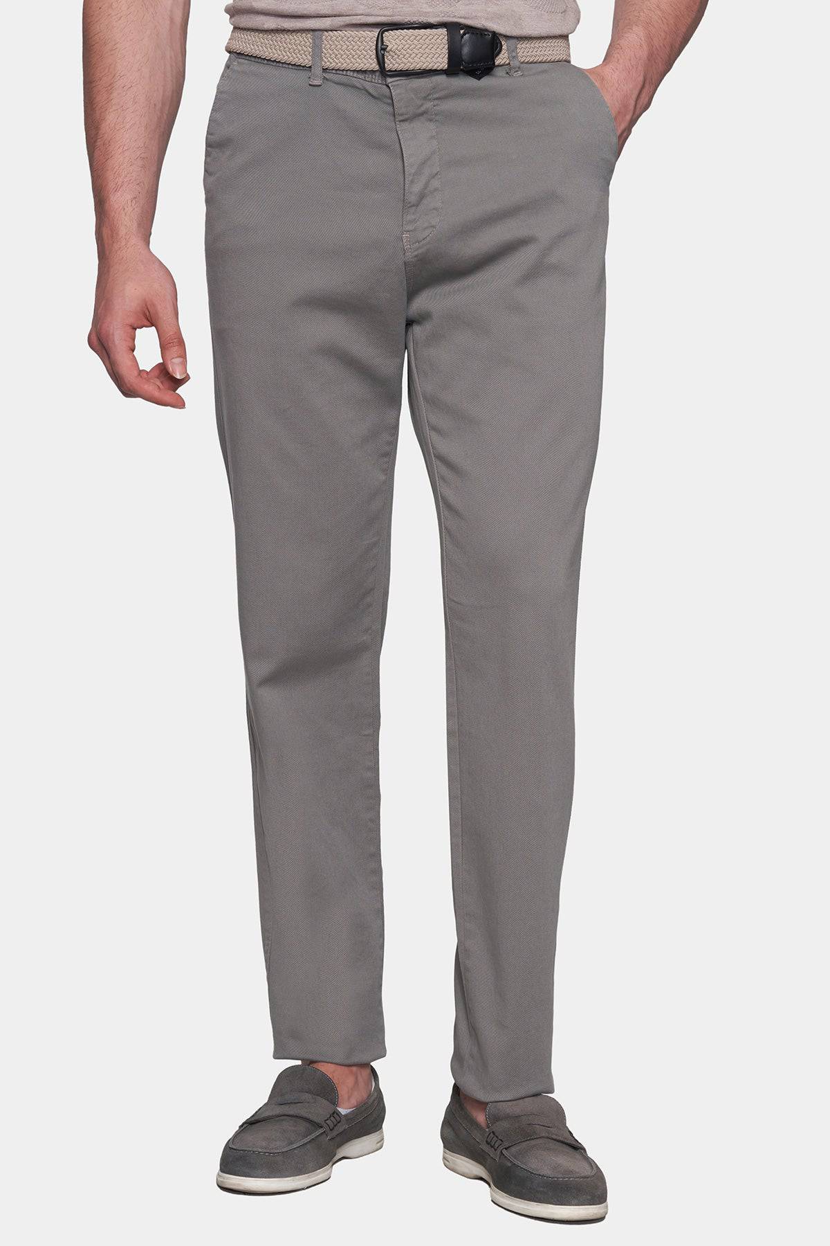 The Timeless Chino Mens's Graphite Premium Versatile Comfortable Casual Pants