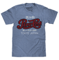 Pepsi Cola Tokyo Japan Retro Graphic Short Sleeve Royal Snow Heather