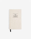 The Five Minute Journal original linen cover with lay-flat binding and guided prompts