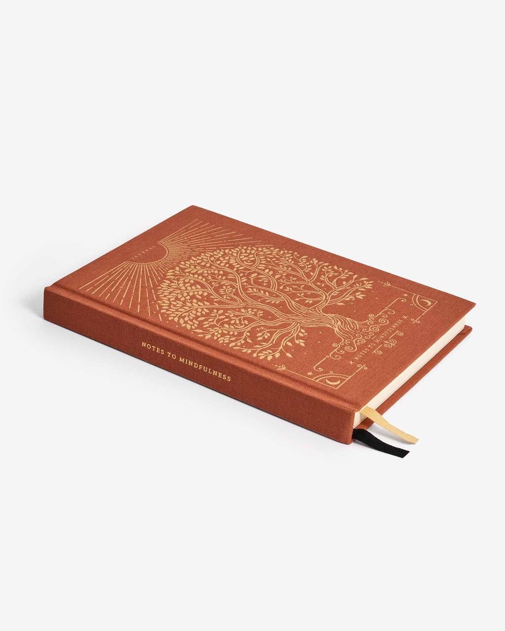 Notes to Mindfulness Journal - Sunset Orange (Same As The Previous Journal But A Little Rhetoric For the Buddhist In You.)