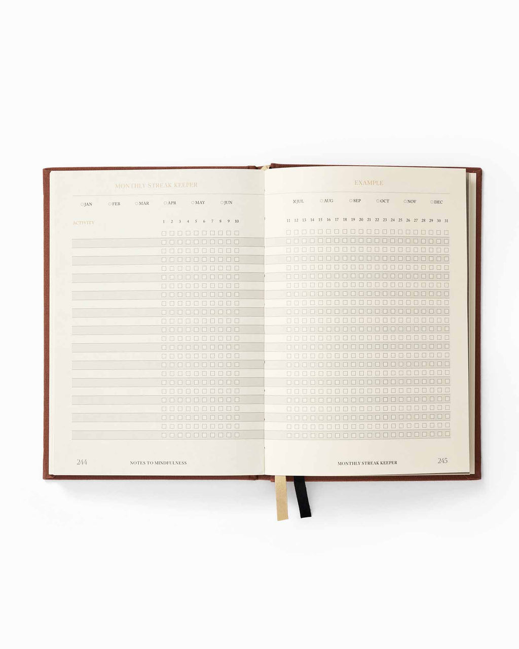 Notes to Mindfulness Journal - Sunset Orange (Same As The Previous Journal But A Little Rhetoric For the Buddhist In You.)