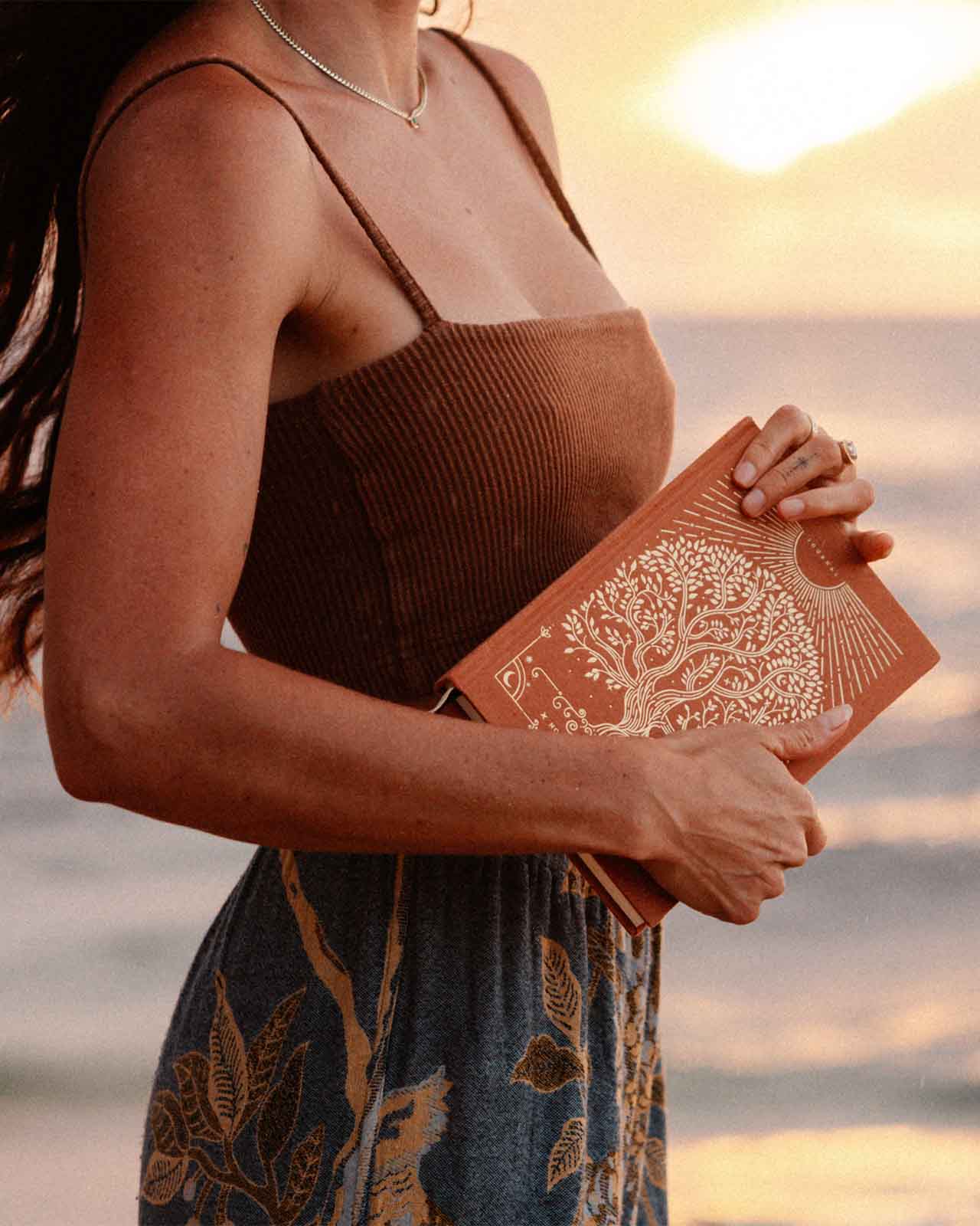Notes to Mindfulness Journal - Sunset Orange (Same As The Previous Journal But A Little Rhetoric For the Buddhist In You.)