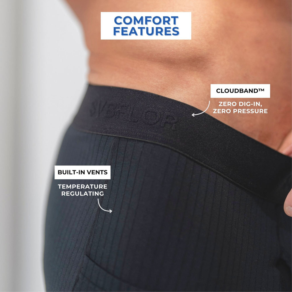 Svbsleep Mens Tri Pouch boxers with Tencel cooling fabric and ergonomic overnight support