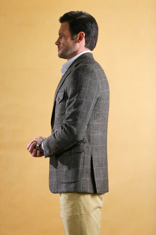 Bright Moons Bespoke Vintage Tailored Lightweight Structured Blazer