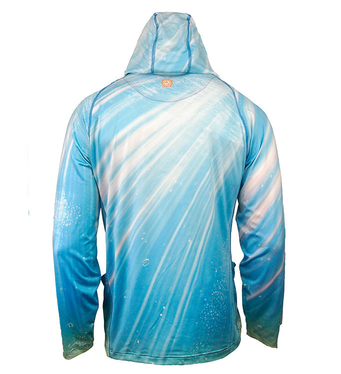 Angler Mens Tuna Abyss UV Fishing Hoodie With Built In Gaiter. Think DIFFERENT. Can I run in this?