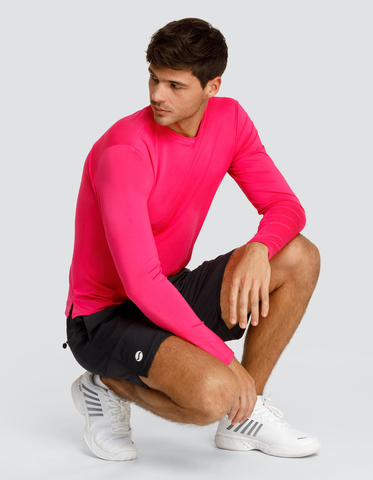 spin it AARON 7" INSEAM SHORT - ONYX BLACK
