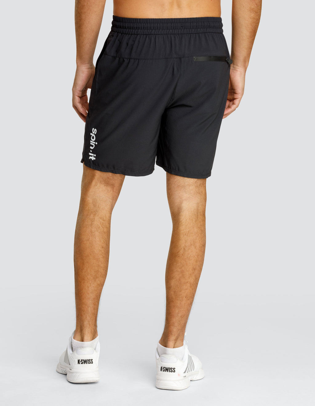 spin it AARON 7" INSEAM SHORT - ONYX BLACK