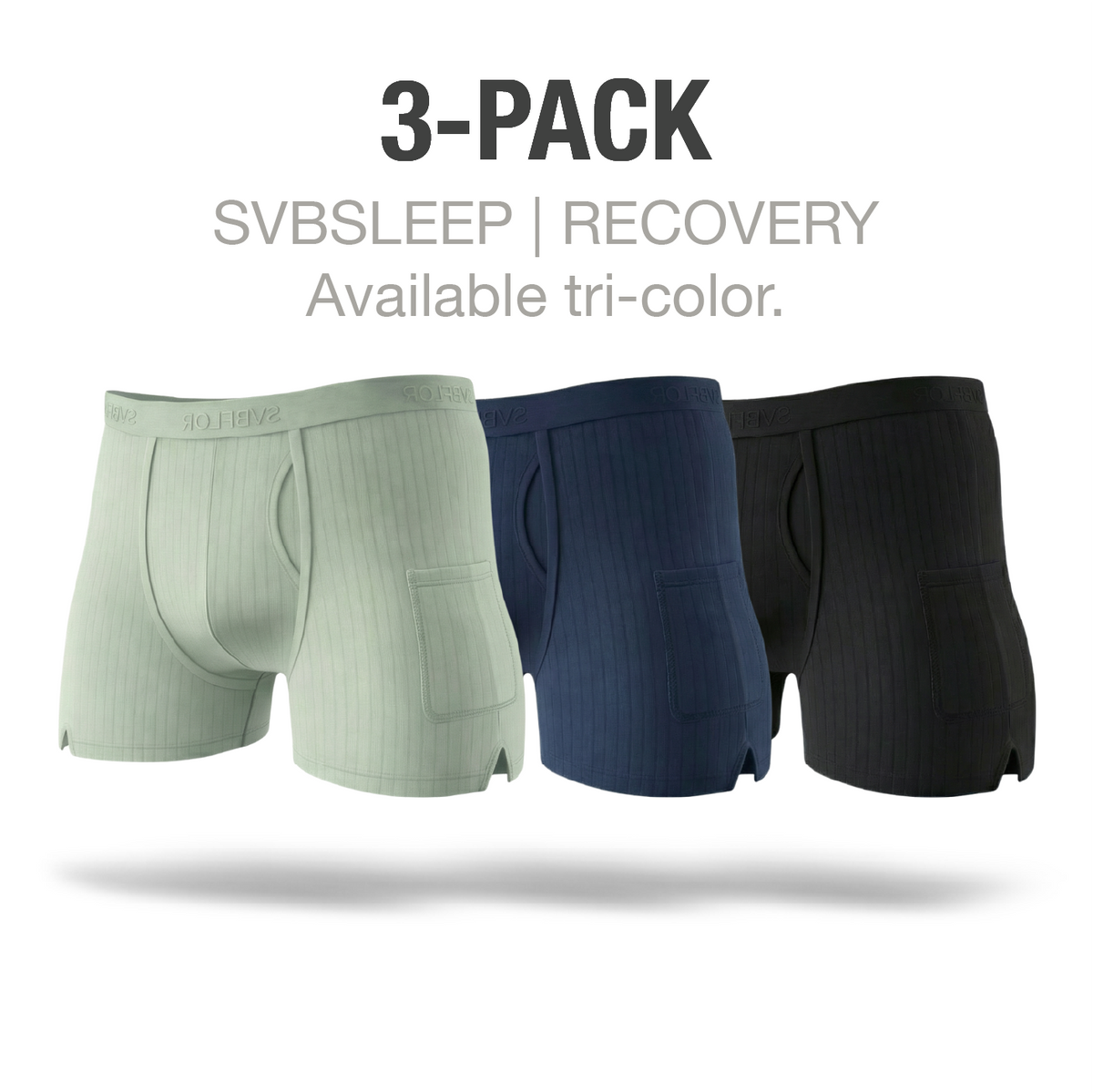 Svbsleep Mens Tri Pouch Boxers with Tencel cooling fabric and ergonomic support design