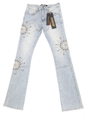 VICIOUS DENIM Jeans Rhinestone Sunburst Light Wash. I Like These Dudes Because They Are Kind Of Doing What I'm Doing, But With A Ton More Resources And Connections