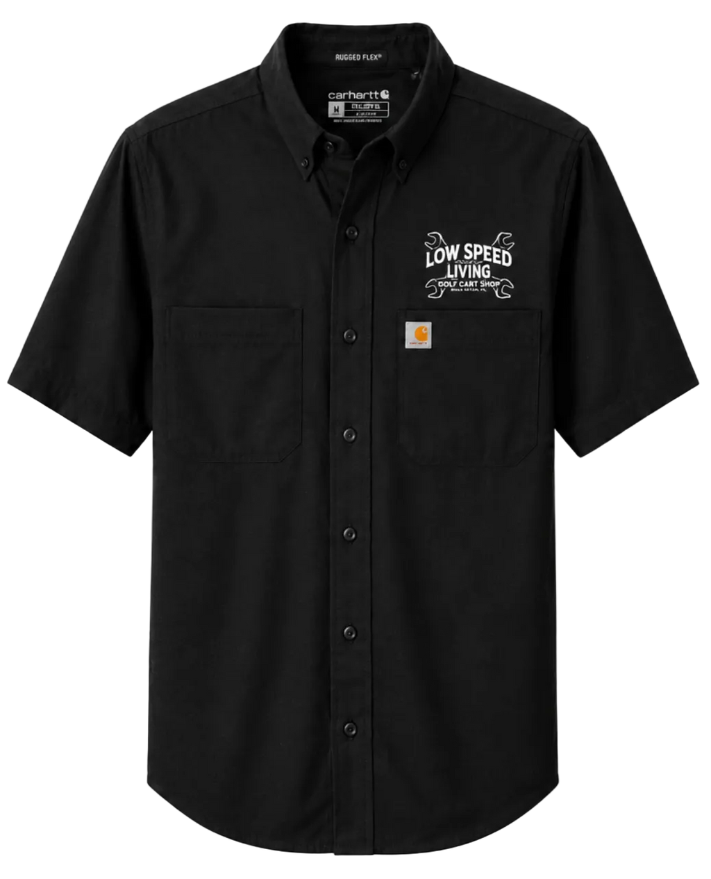 Low Speed Living - Carhartt Force® Solid Short Sleeve Shirt - Black