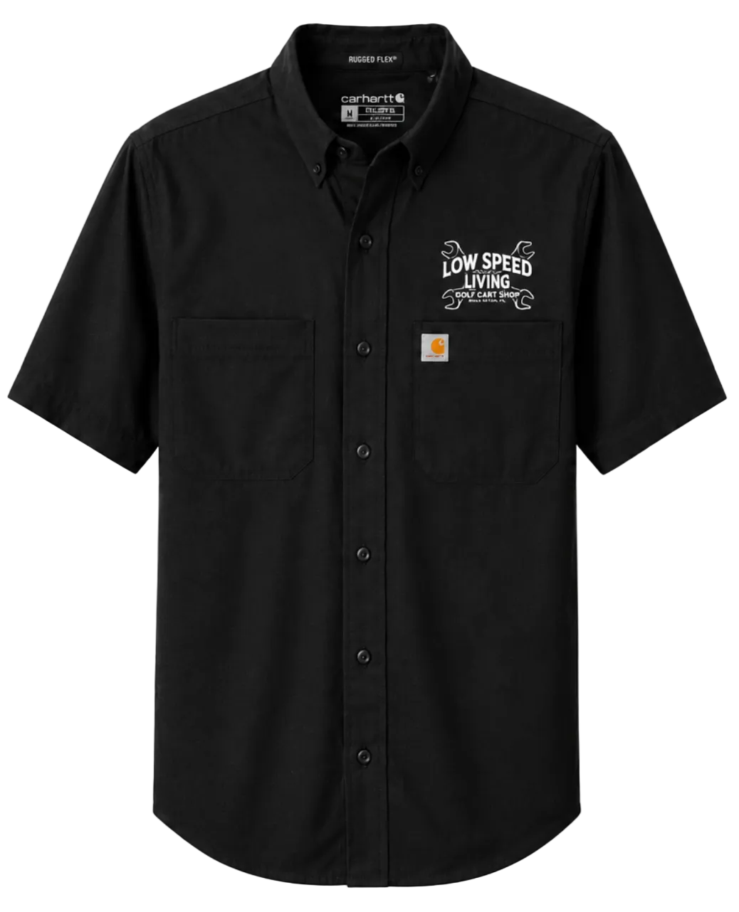 Low Speed Living - Carhartt Force® Solid Short Sleeve Shirt - Black