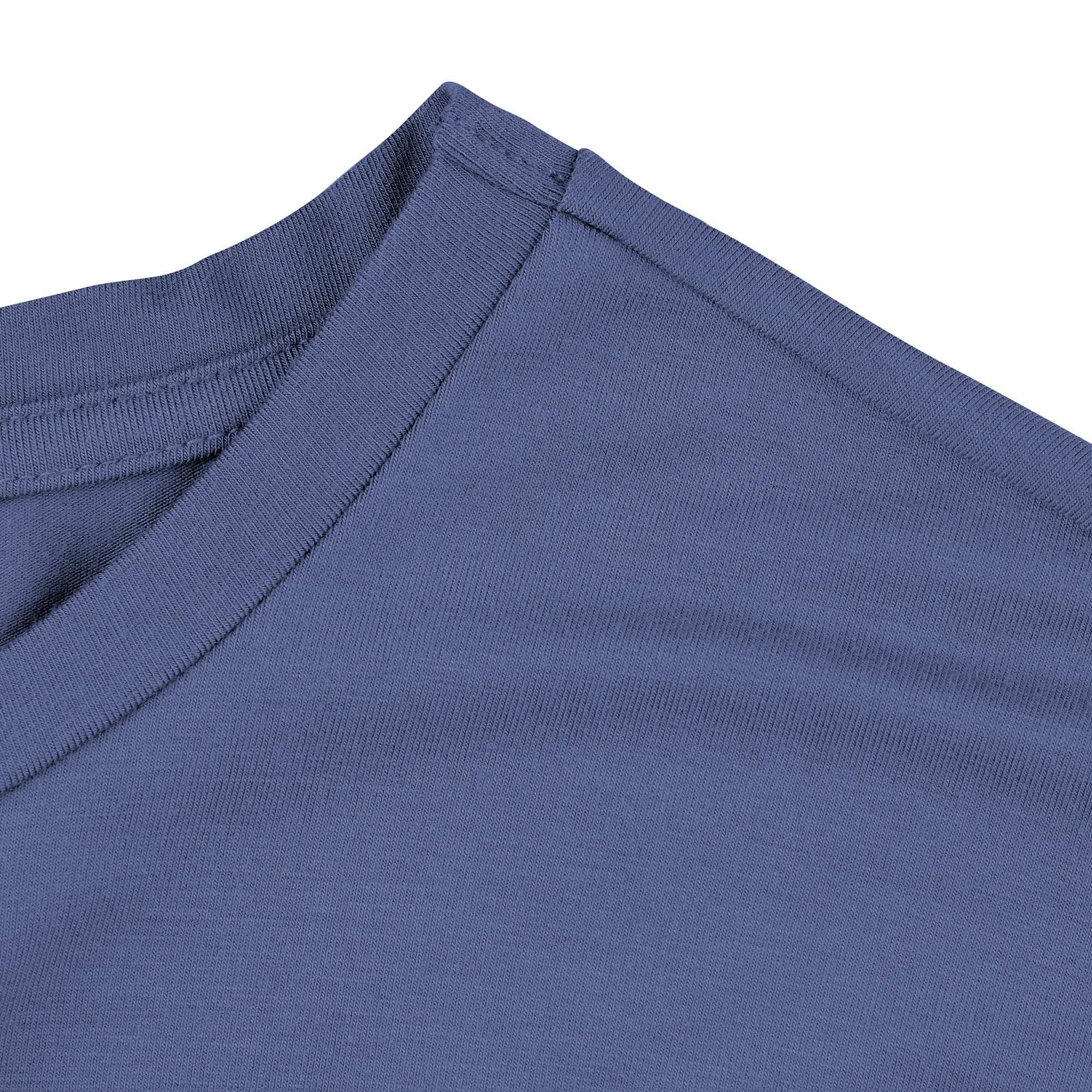 Men's Bamboo Rayon Crew Neck Tee Shirt in black with lightweight fabric and tailored fit