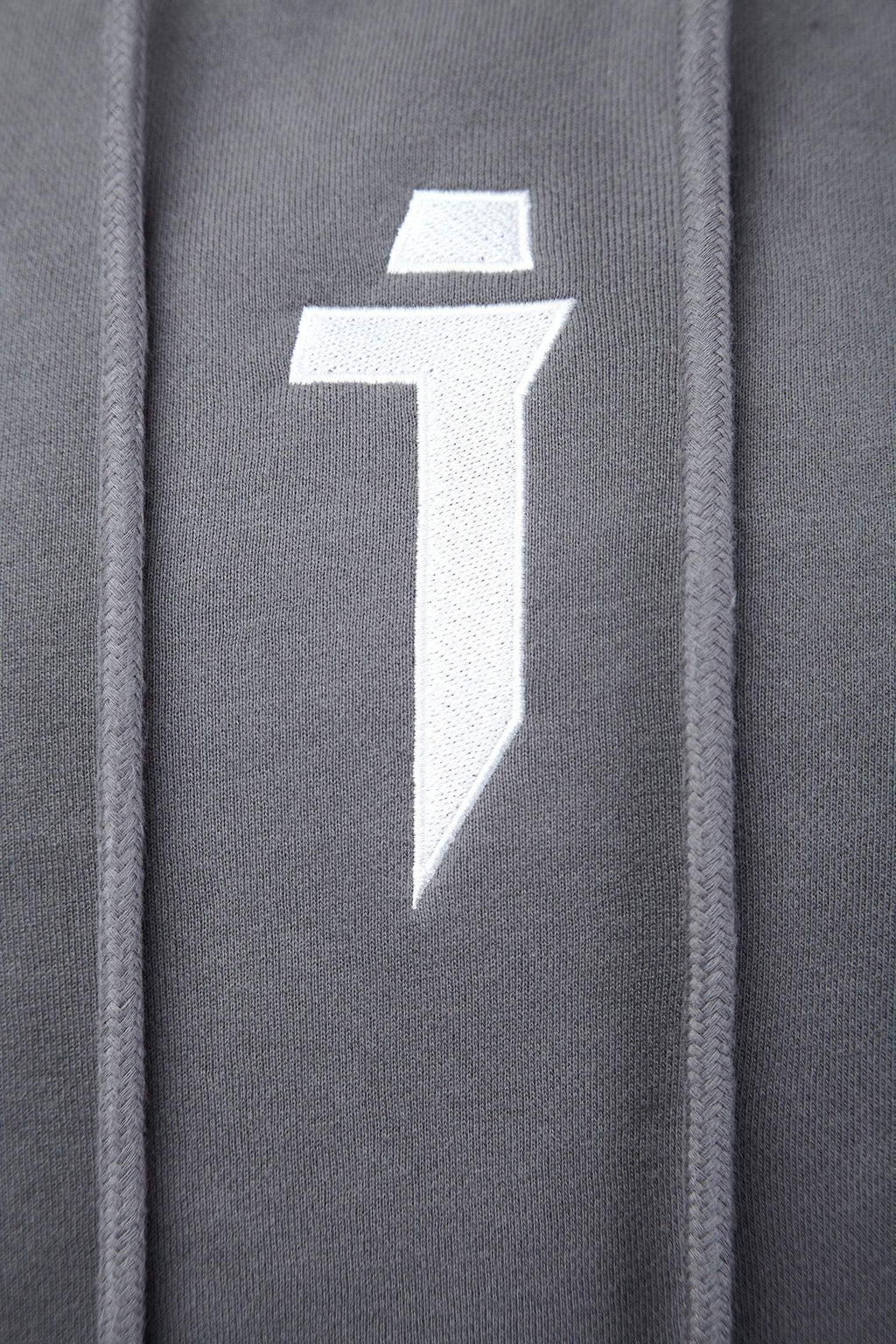 Niepce Cyber01 Hoodie with embroidered logo and Japanese kanji, gray fleece lining, and CyberPunk 2077 inspired design