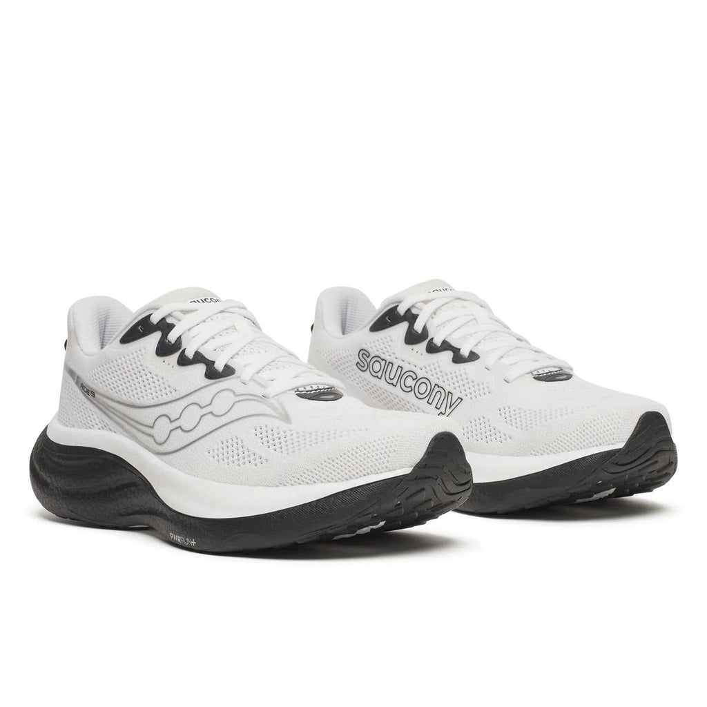 Saucony Men Ride 19 Running Shoe With PWRRUN Plus Cushioning