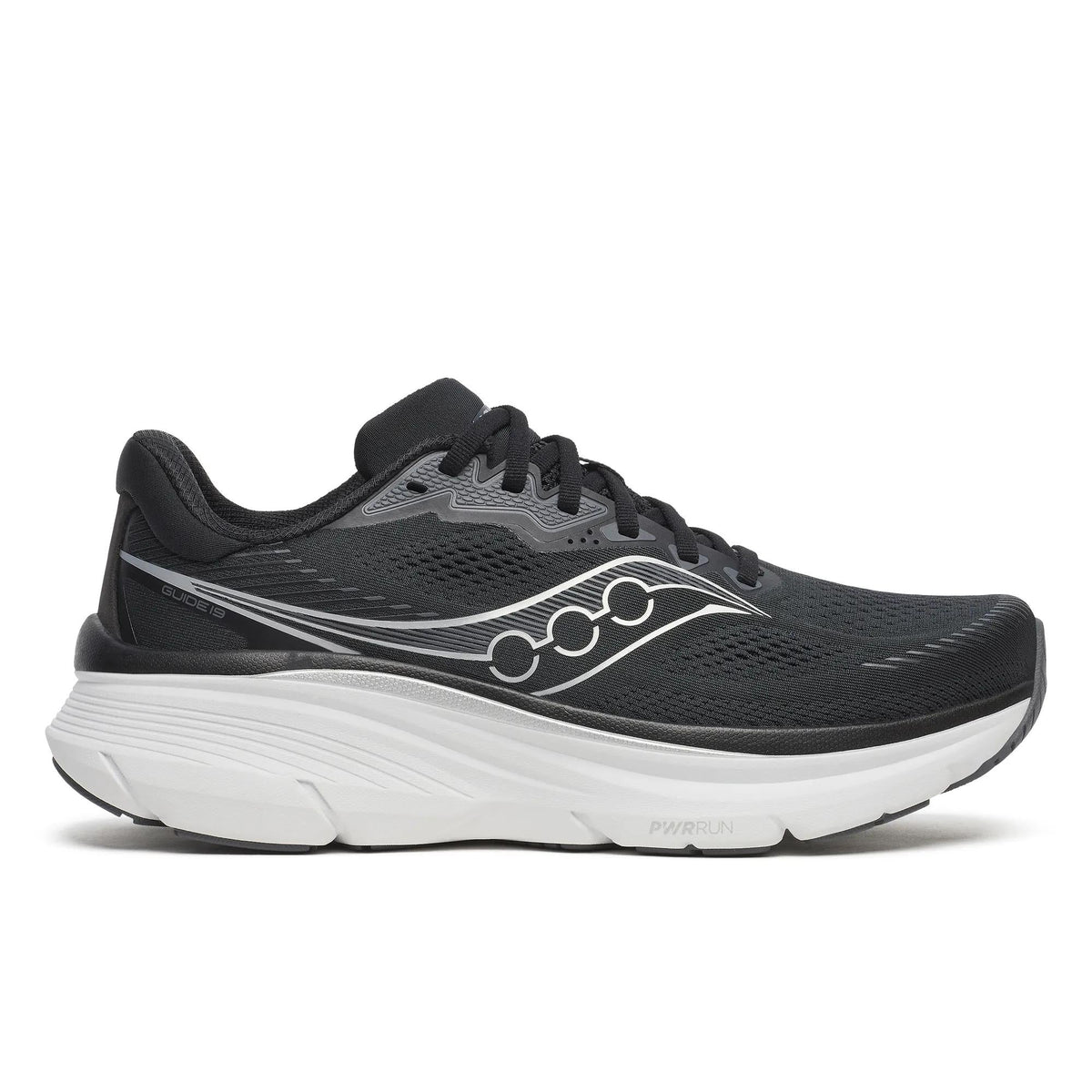 Saucony Men Ride 19 Running Shoe With PWRRUN Plus Cushioning
